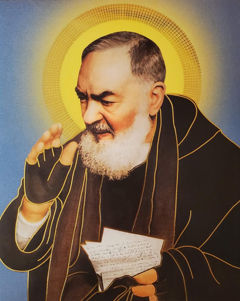 Picture of Padre Pio 8x10 Padre Pio Foundation of America