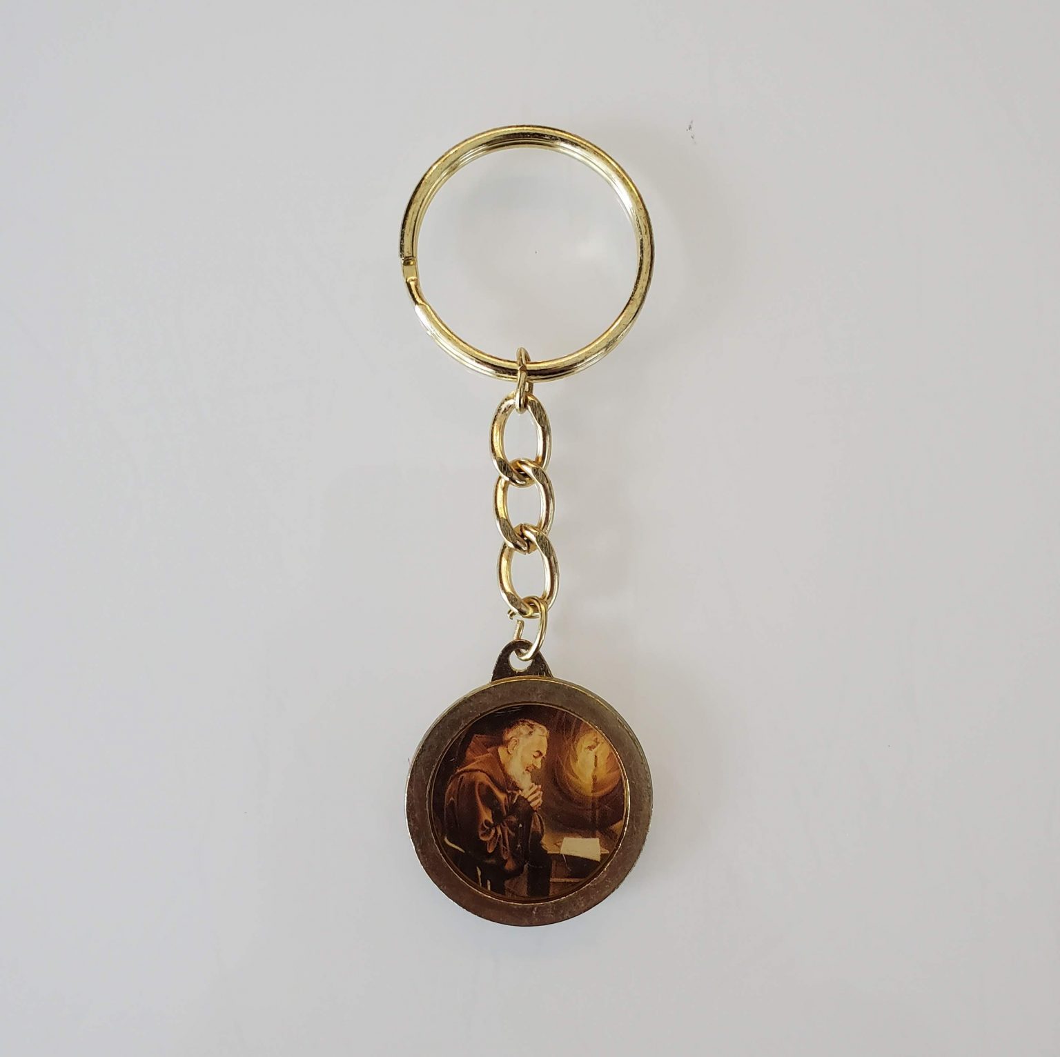 Padre Pio Relic Keychain - Padre Pio Foundation of America